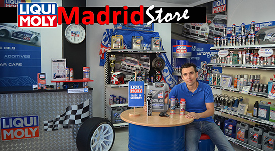 Visita LIQUI MOLY MADRID STORE y gana
