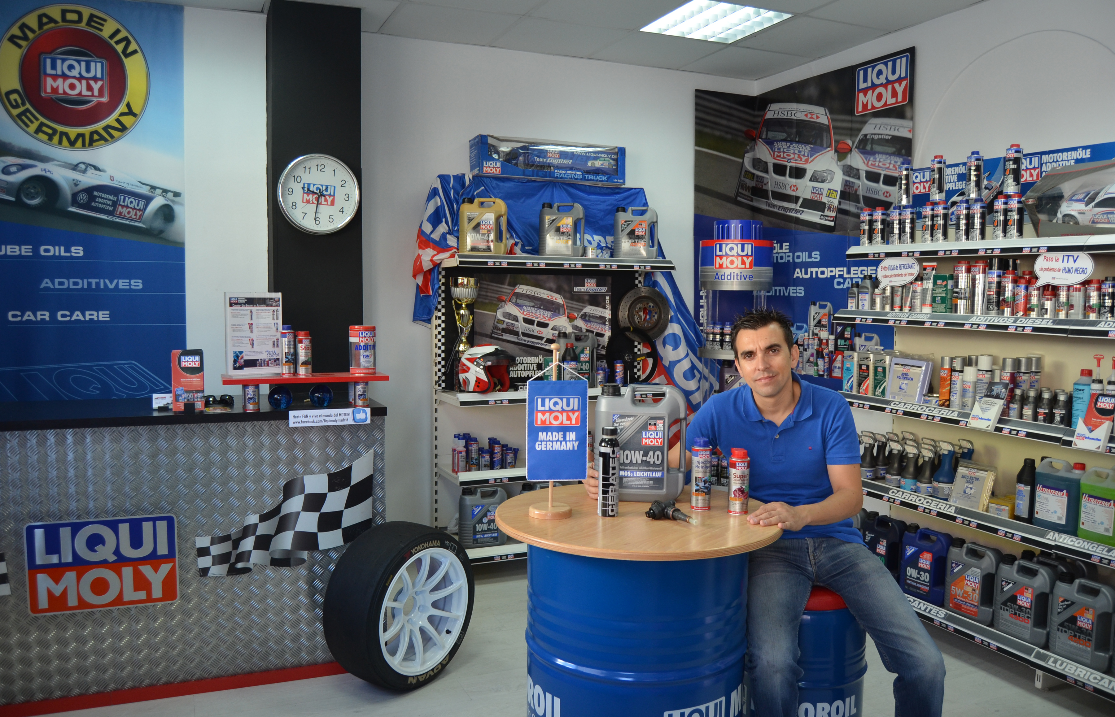 Visita Liqui Moly Madrid Store en Alcorc�n y gana�