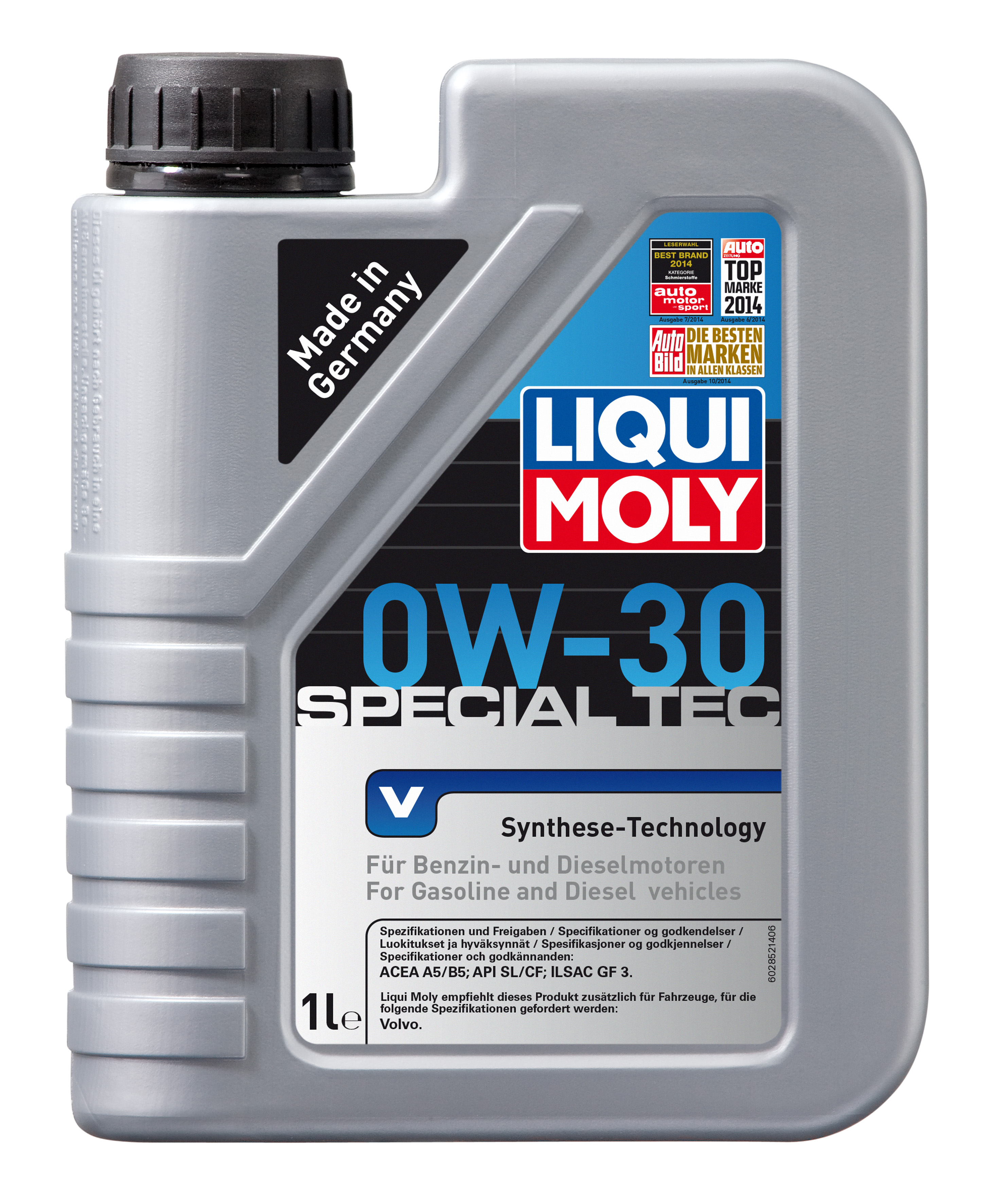 Aceite Especial Tec VOLVO 0W30 1Litro