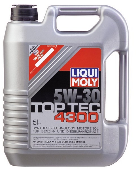 3741 ACEITE SINTETICO Top Tec 4300 5W30