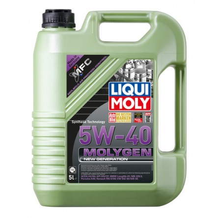 ACEITE MOLYGEN 5W40 New Generation