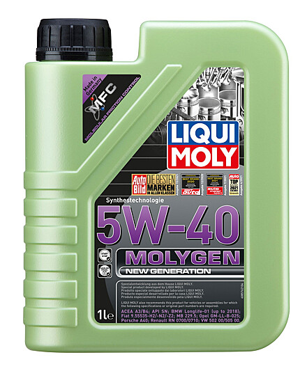 Aceite 5w40 Molygen New Generation 1L
