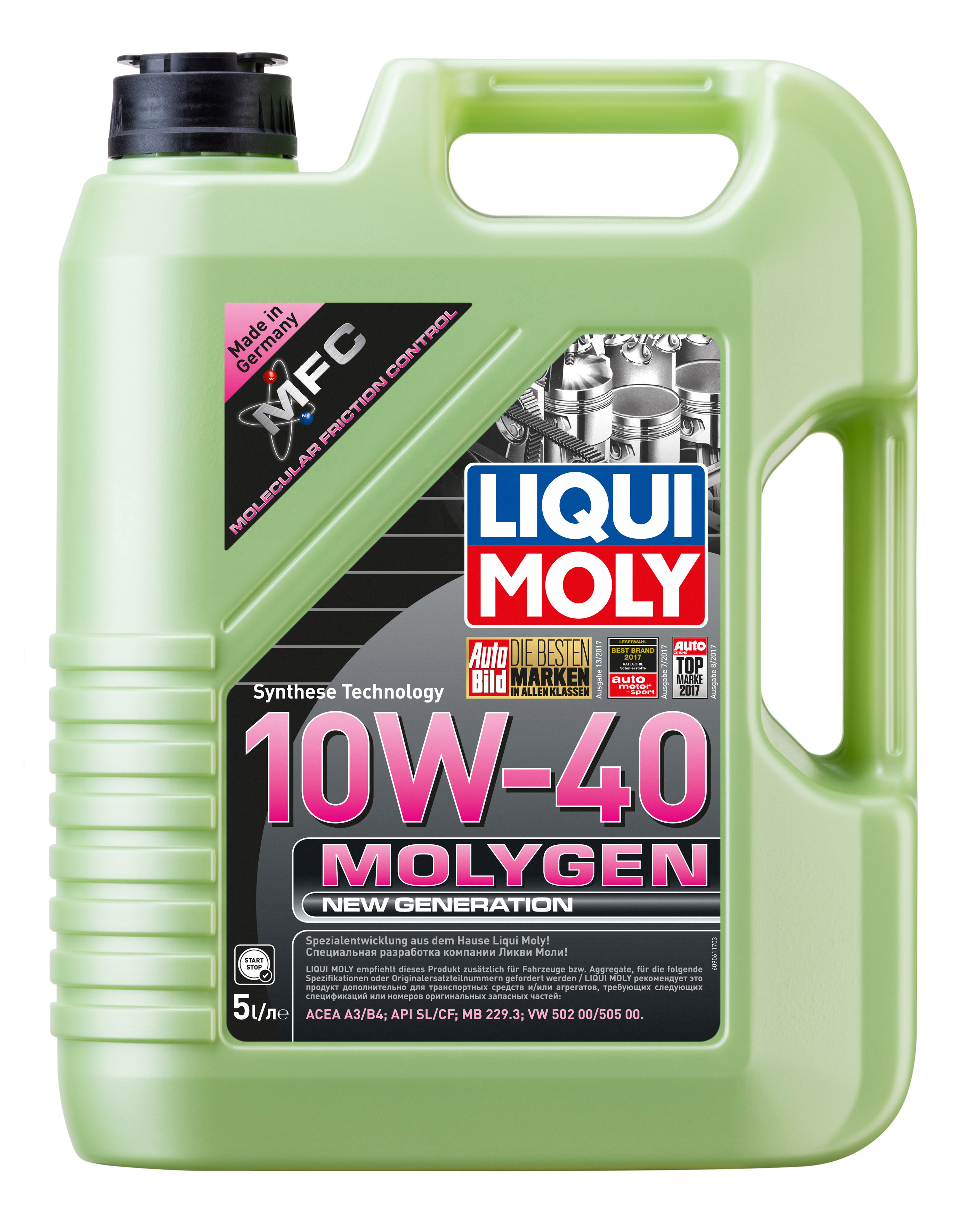 ACEITE MOLYGEN New Generation 10W40
